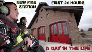 First 24 Hours in a New Fire Station  A Day in the Life [upl. by Townshend551]