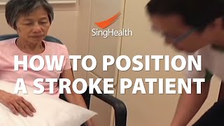 How To Position A Stroke Patient [upl. by Nessa]