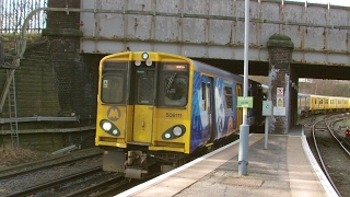 Half an Hour at 216  Birkenhead North Station 1022017  Class 507 508 terminus [upl. by Nonnek]