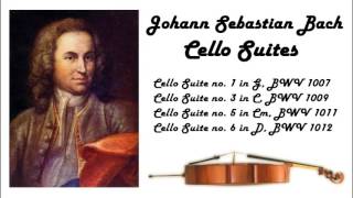 Johann Sebastian Bach  Cello suites in 432 Hz great for reading or studying [upl. by Edaj]